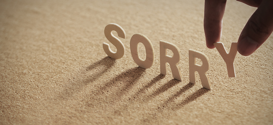 The Art of Apologizing