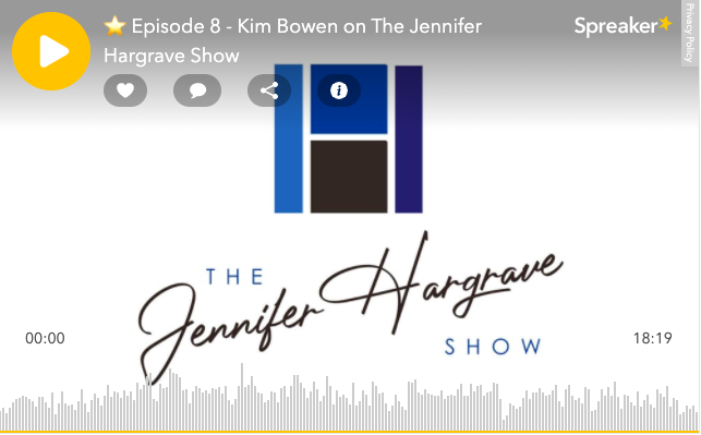 Kim Bowen on The Jennifer Hargrave Show