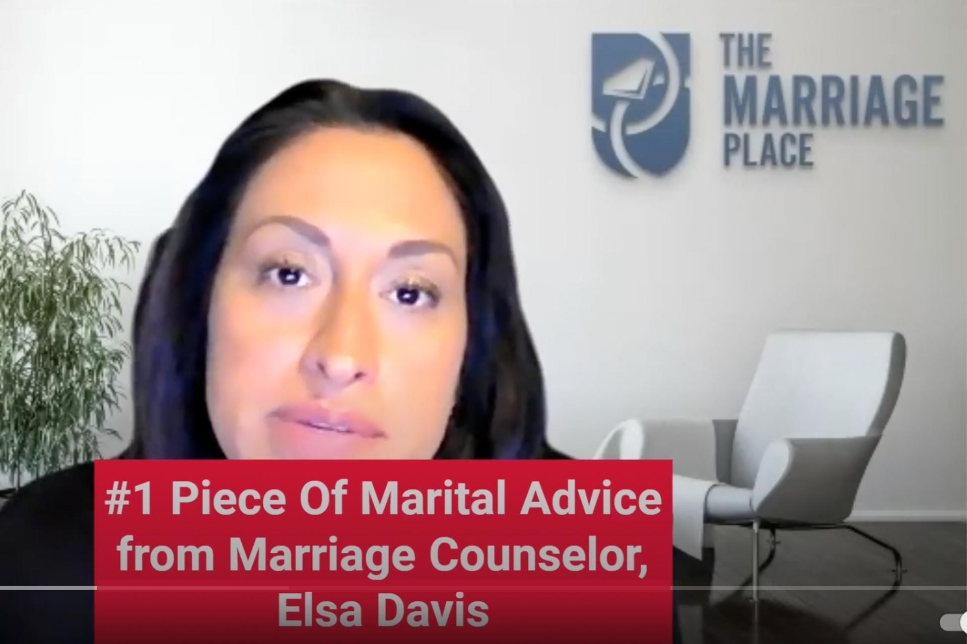 1 Piece Of Advice From Elsa A Tmp Marriage Counselor The Marriage Place