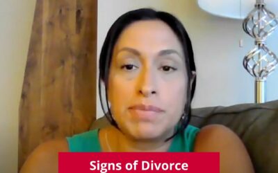 Signs of Divorce